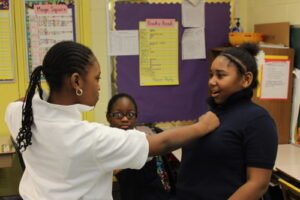 Medgar Evers school and emotion stories lesson